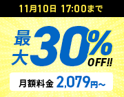 30%OFFڡ 1110()17:00ޤ